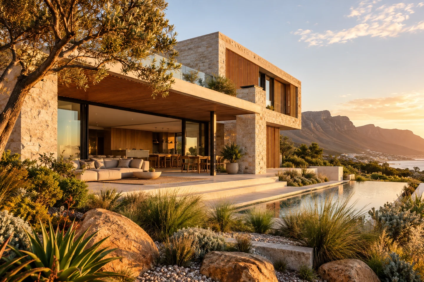 Contemporary home featured in our construction concept